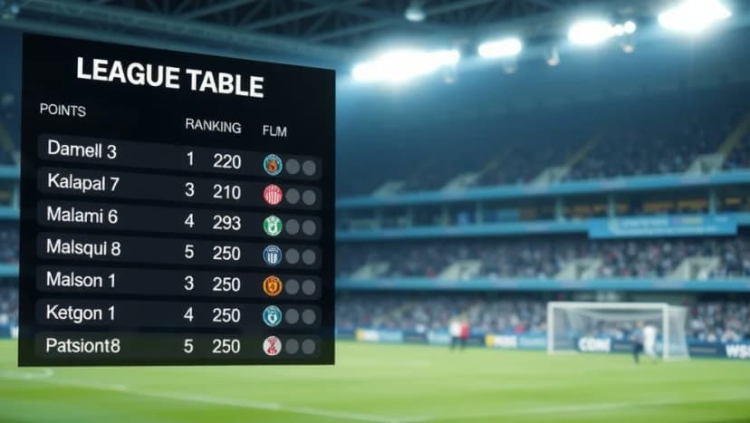 Poängställning i AFC Eskilstuna