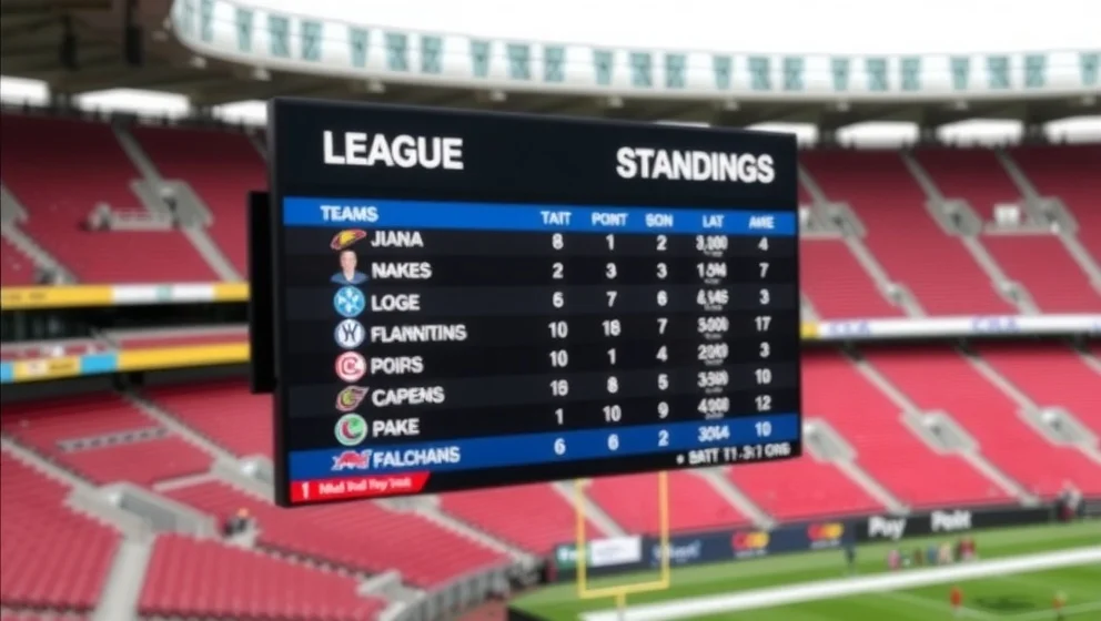 Poängställning i AFC Eskilstuna