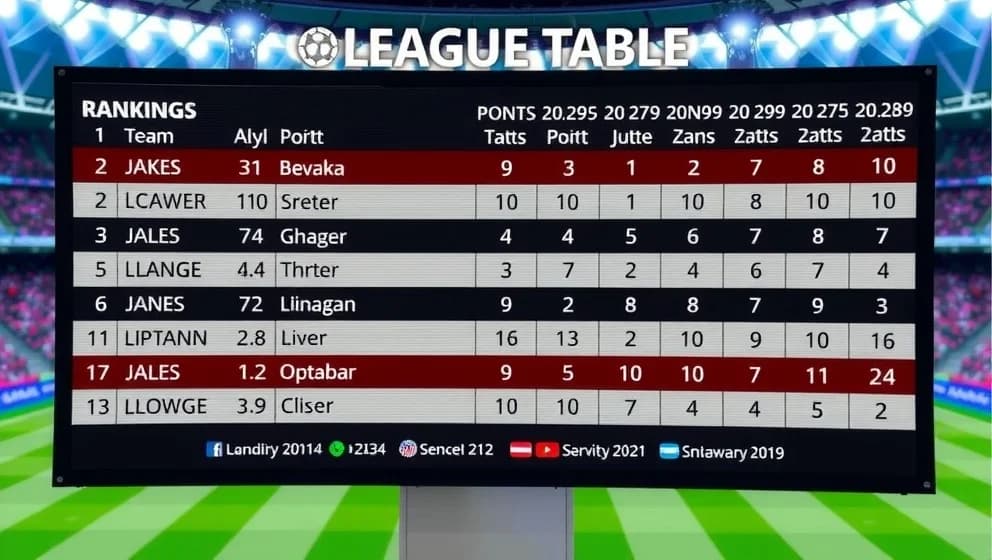 Poängställning i Syrianska FC