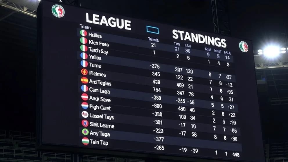 Poängställning i VfB Stuttgart