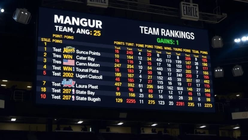 Poängställning i Vittsjö GIK